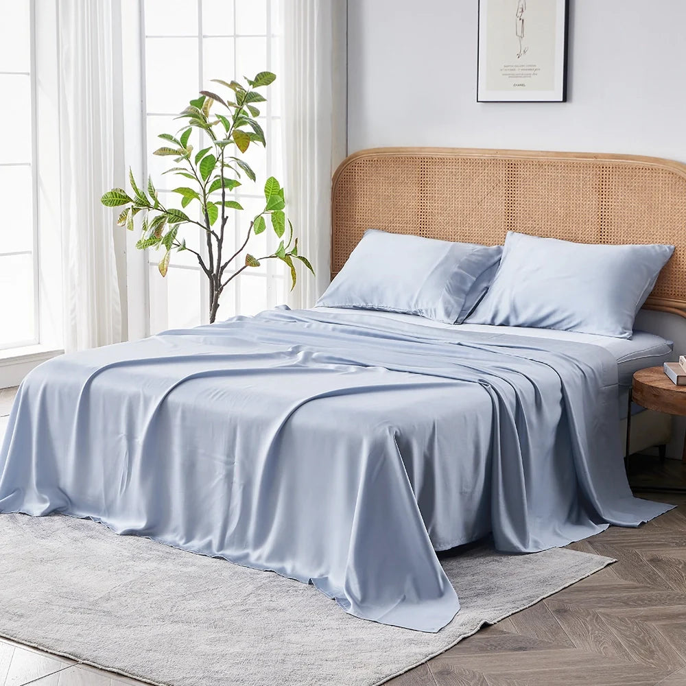 Bamboo Fitted Sheet Set